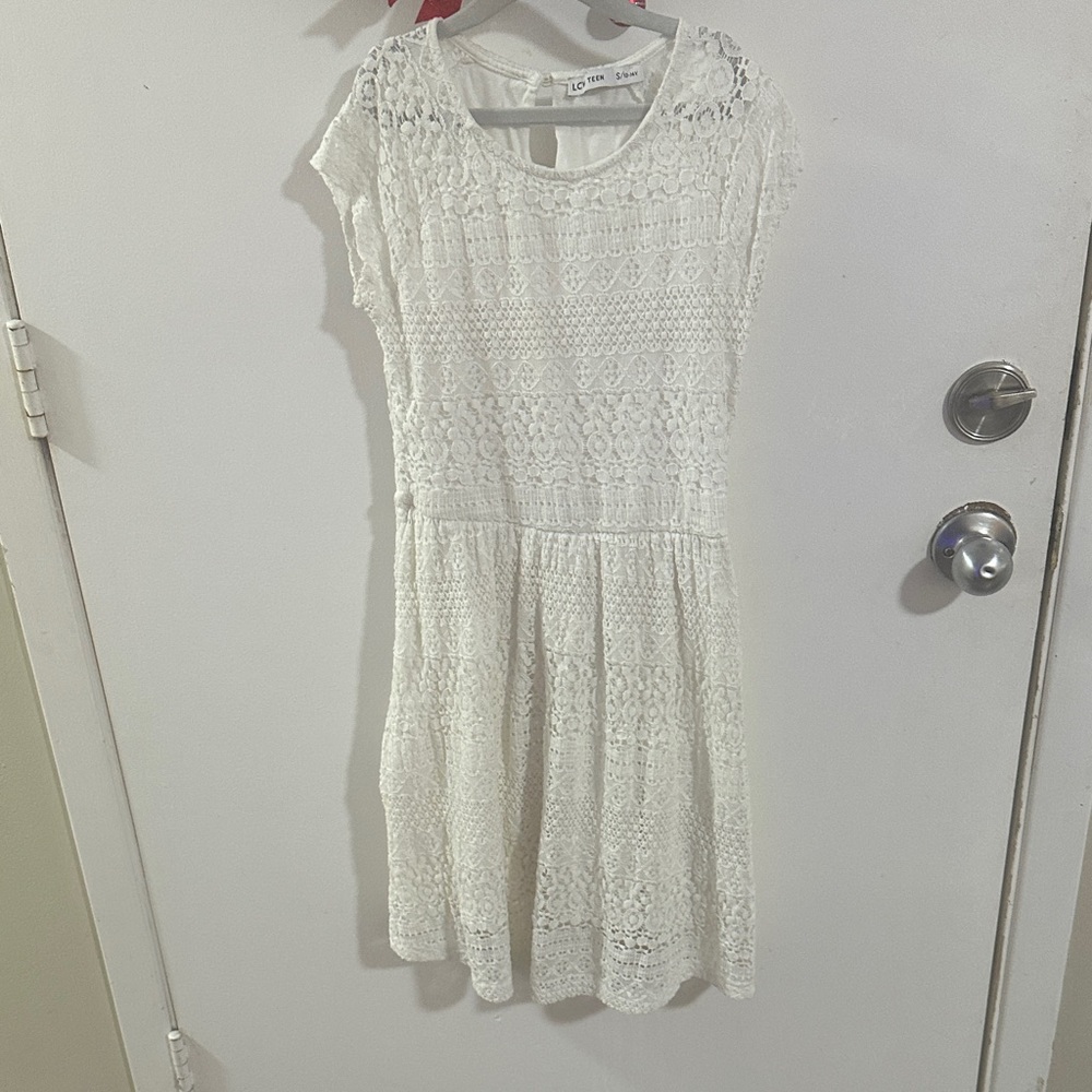 White Lace Dress